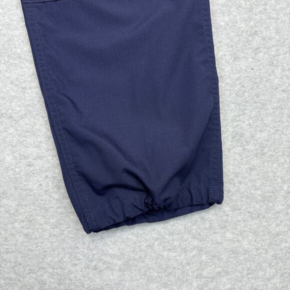 Propper Uniform BDU Trouser Men L Navy Cargo Adjustable Hem and Waist Button Fly - Picture 6 of 14